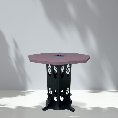 Table haute d'extérieur Nuit Boréale SERENITEA