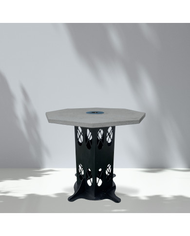 Table haute d'extérieur Nuit Boréale SERENITEA