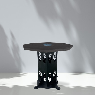 Table haute d'extérieur Nuit Boréale SERENITEA