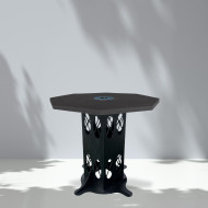 Table haute d'extérieur Nuit Boréale SERENITEA