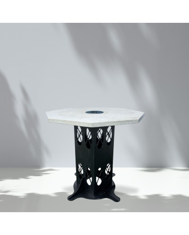 Table haute d'extérieur Nuit Boréale SERENITEA