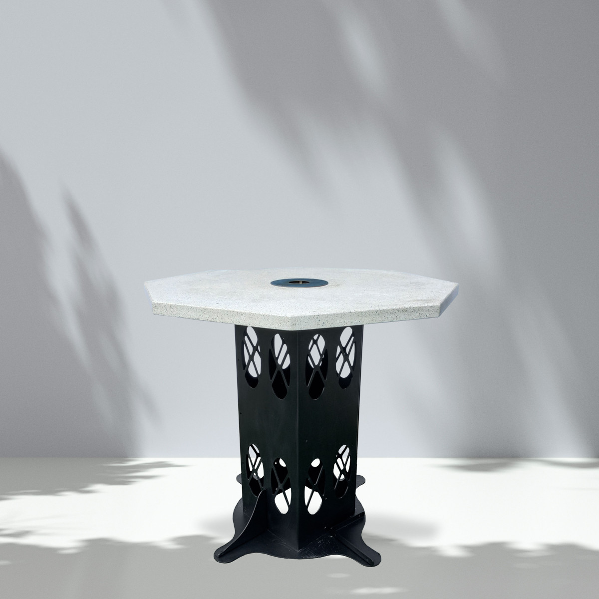 Table haute d'extérieur Nuit Boréale SERENITEA