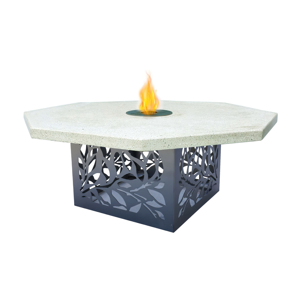 Brûleur de centre table professionnel à alcool pour les longues soirées d'hiver